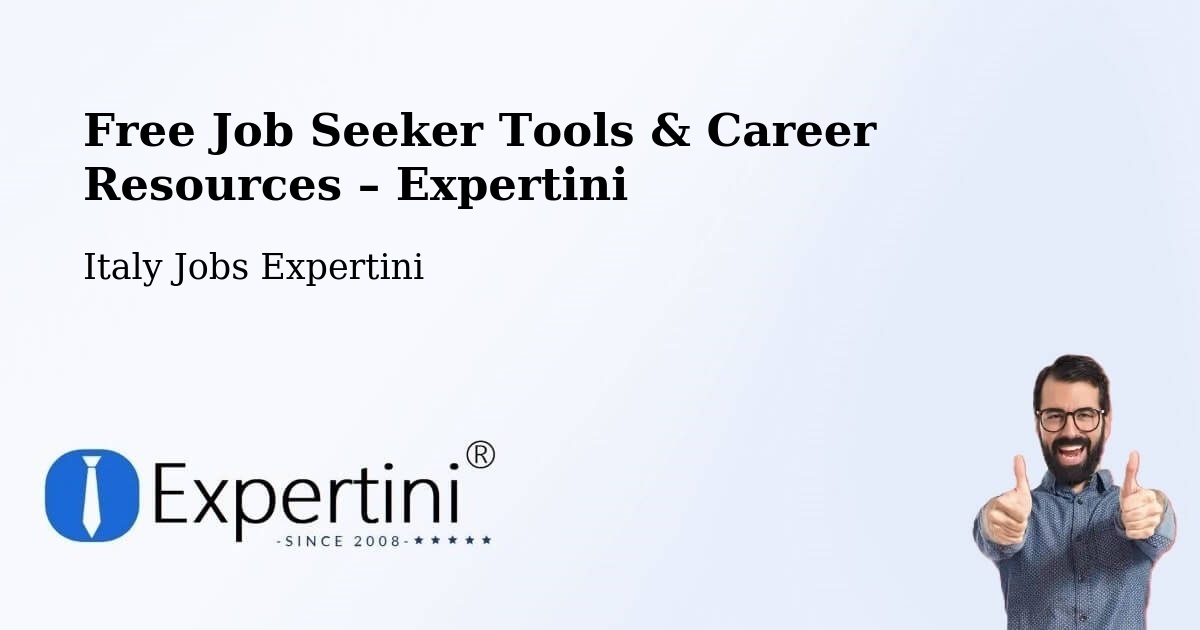 Free Job Seeker Tools & Career Resources – Ferrara - Ferrara, Italy Jobs Expertini